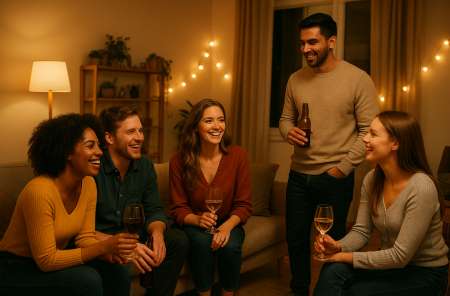 adam & miky party...