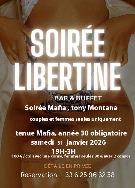 soiree libertine, th�me mafia